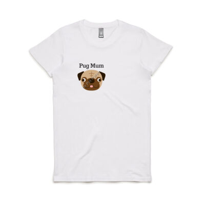 Pug Mum- Women's Tee Thumbnail